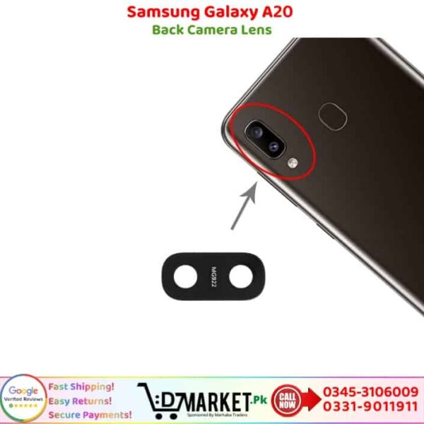 Samsung Galaxy A20 Back Camera Lens Price In Pakistan