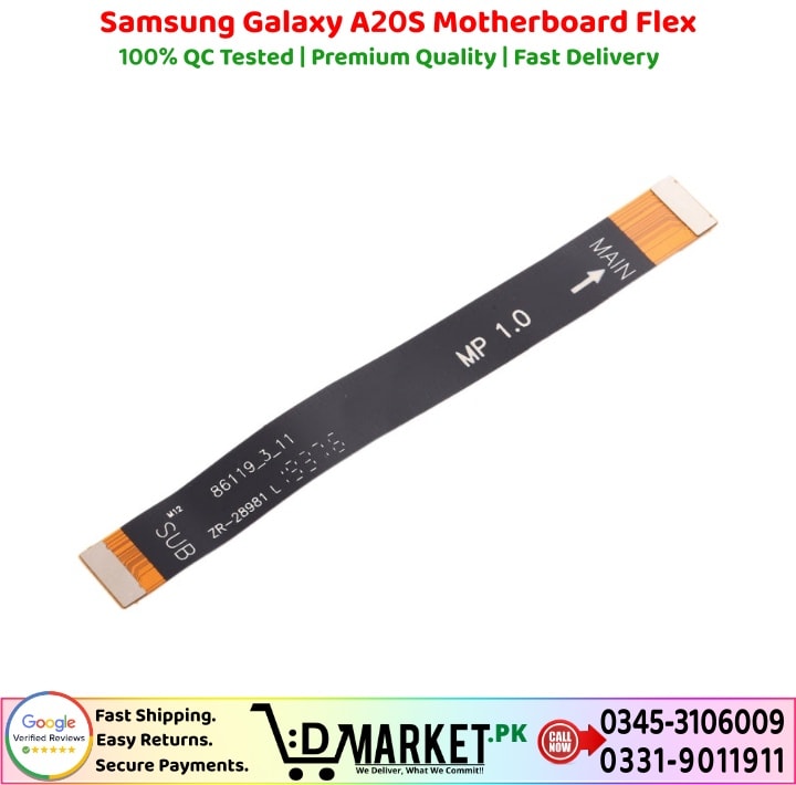 Samsung Galaxy A20S Motherboard Flex Price In Pakistan