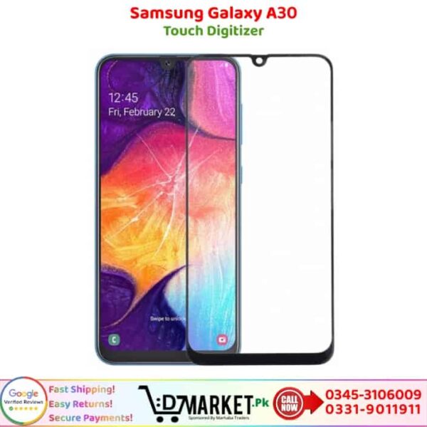 Samsung Galaxy A30 Touch Glass Price In Pakistan
