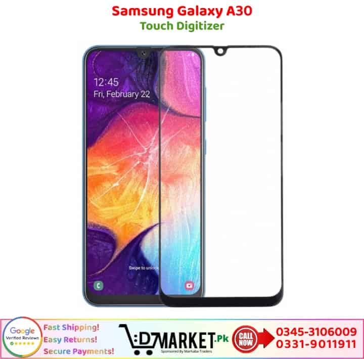 Samsung Galaxy A30 Touch Glass Price In Pakistan