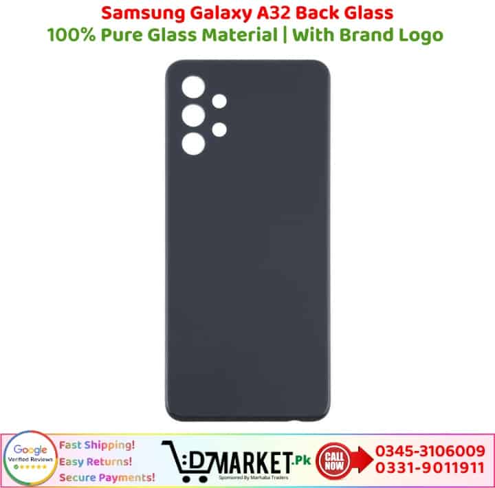Samsung Galaxy A32 Back Glass Price In Pakistan