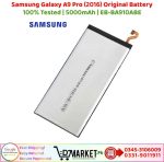 Samsung Galaxy A9 Pro 2016 Original Battery Price In Pakistan