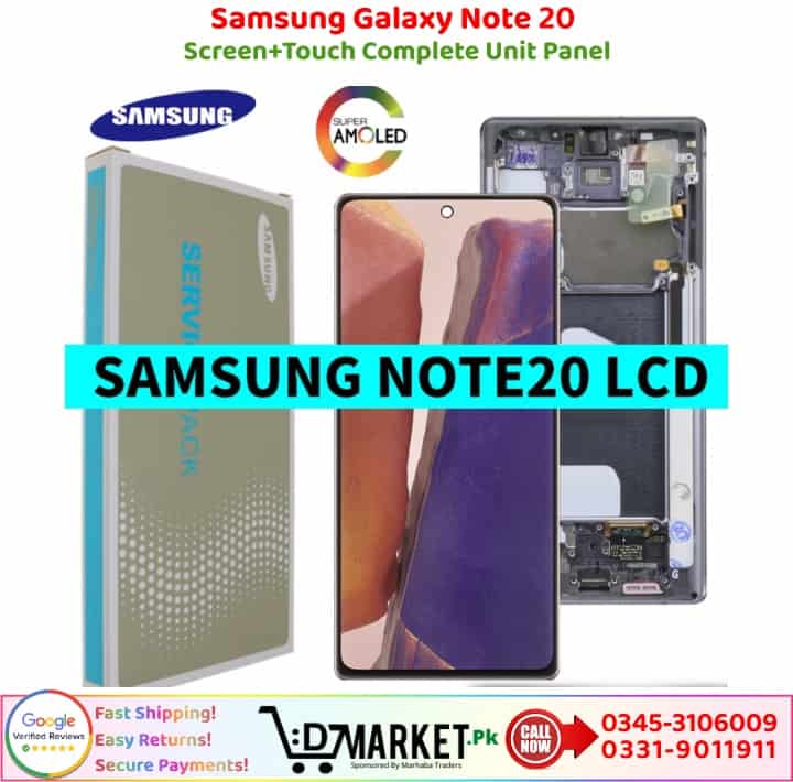 Samsung Galaxy Note 20 LCD Panel Price In Pakistan