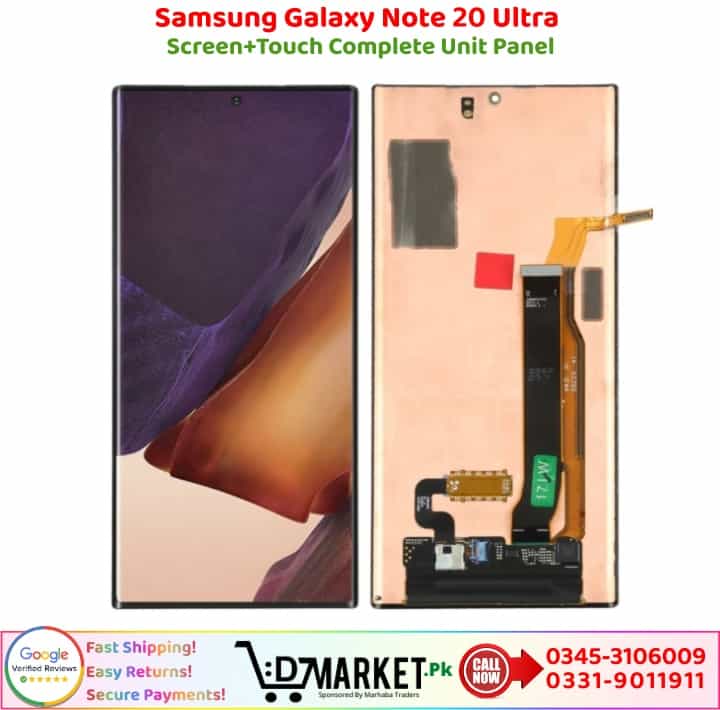 Samsung Galaxy Note 20 Ultra LCD Panel Price In Pakistan