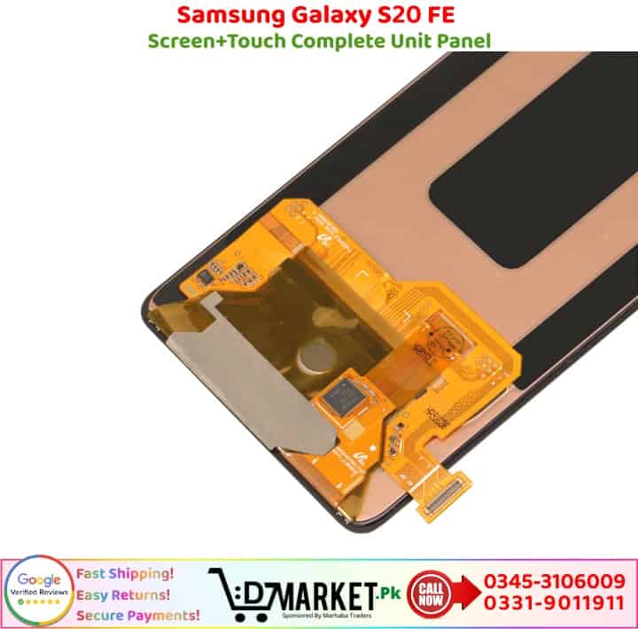 Samsung Galaxy S20 FE LCD Panel Price In Pakistan