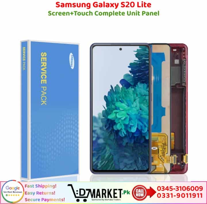 Samsung Galaxy S20 Lite LCD Panel Price In Pakistan