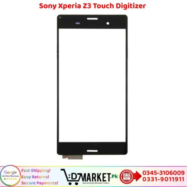 Sony Xperia Z3 Touch Glass Price In Pakistan