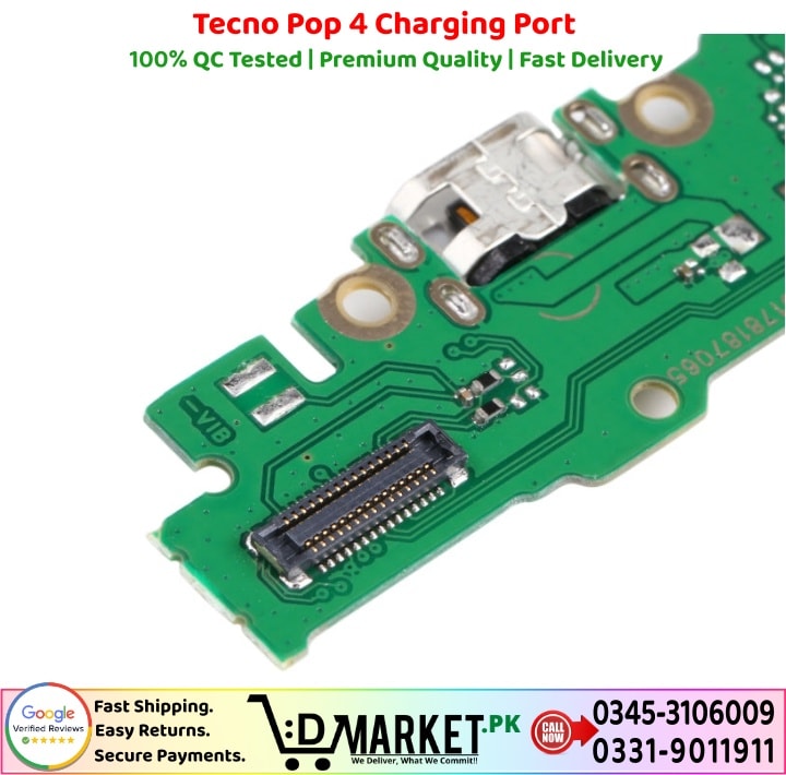 Tecno Pop 4 Charging Port Price In Pakistan