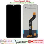 Tecno Pouvoir 4 Pro LCD Panel Price In Pakistan
