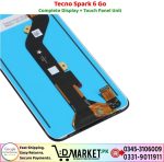 Tecno Spark 6 Go LCD Panel Price In Pakistan