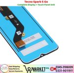 Tecno Spark 6 Go LCD Panel Price In Pakistan