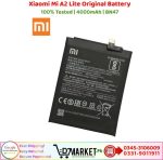 Xiaomi Mi A2 Lite Original Battery Price In Pakistan