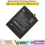 Xiaomi Mi A2 Lite Original Battery Price In Pakistan