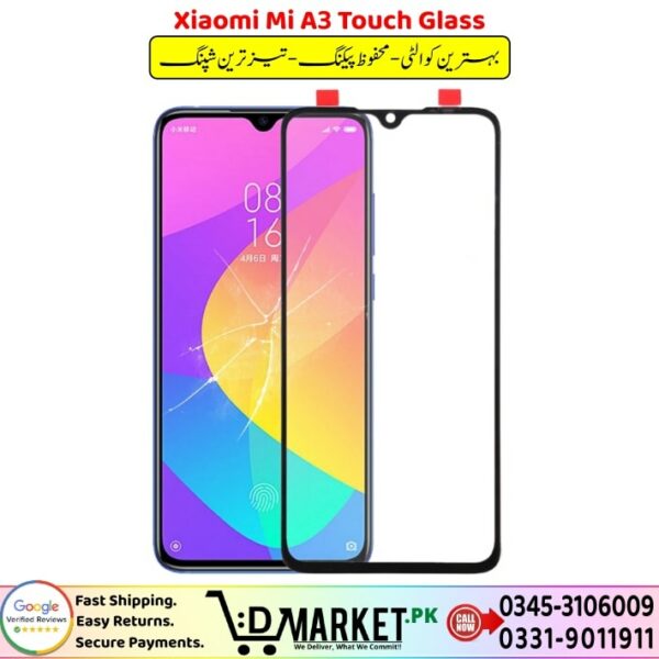 Xiaomi Mi A3 Touch Glass Price In Pakistan