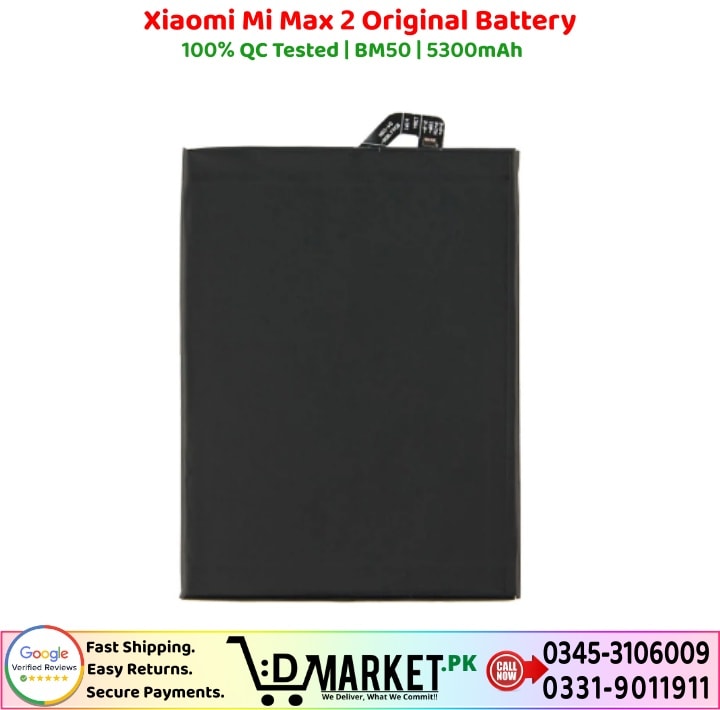 Xiaomi Mi Max 2 Original Battery Price In Pakistan