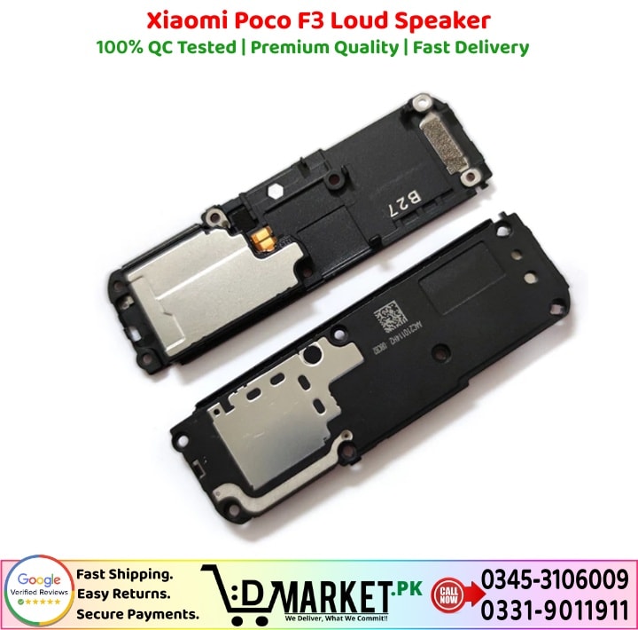 Xiaomi Poco F3 Loud Speaker Price In Pakistan