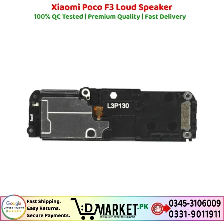 Xiaomi Poco F3 Loud Speaker Price In Pakistan