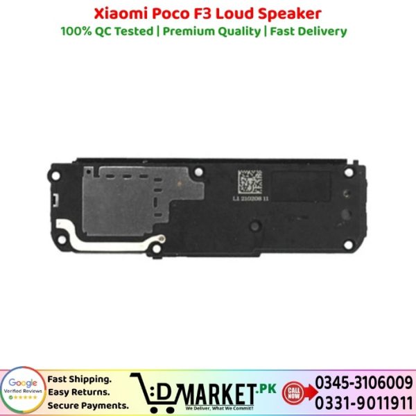 Xiaomi Poco F3 Loud Speaker Price In Pakistan