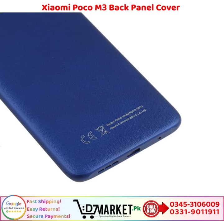 Xiaomi Poco M3 Back Panel Cover Price In Pakistan