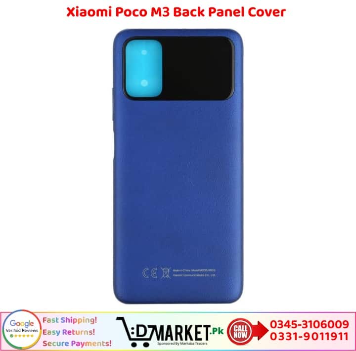 Xiaomi Poco M3 Back Panel Cover Price In Pakistan