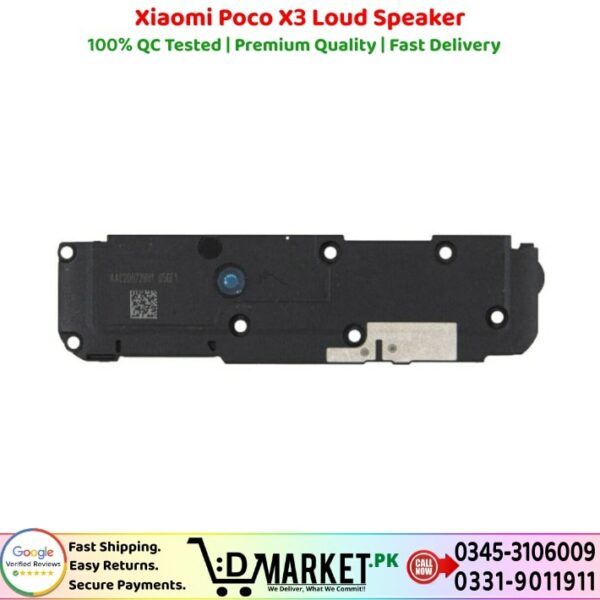 Xiaomi Poco X3 Loud Speaker Price In Pakistan