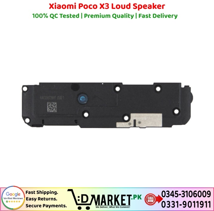 Xiaomi Poco X3 Loud Speaker Price In Pakistan