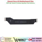 Xiaomi Poco X3 Motherboard Flex Price In Pakistan