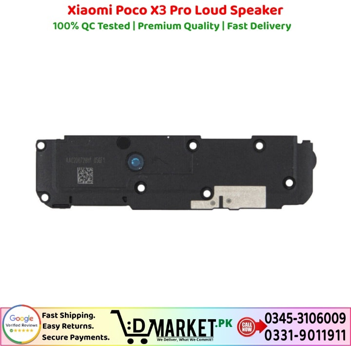 Xiaomi Poco X3 Pro Loud Speaker Price In Pakistan