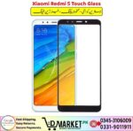 Xiaomi Redmi 5 Touch Glass Price In Pakistan