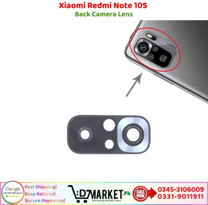 Xiaomi Redmi Note 10S Back Camera Lens Price In Pakistan