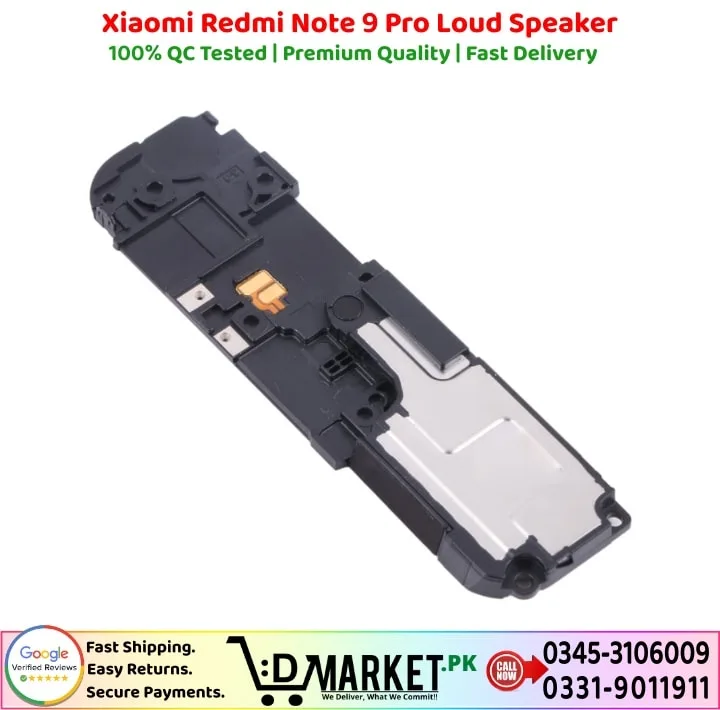 Xiaomi Redmi Note 9 Pro Loud Speaker Price In Pakistan