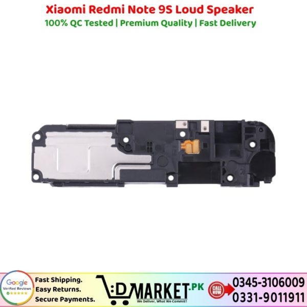 Xiaomi Redmi Note 9S Loud Speaker Price In Pakistan