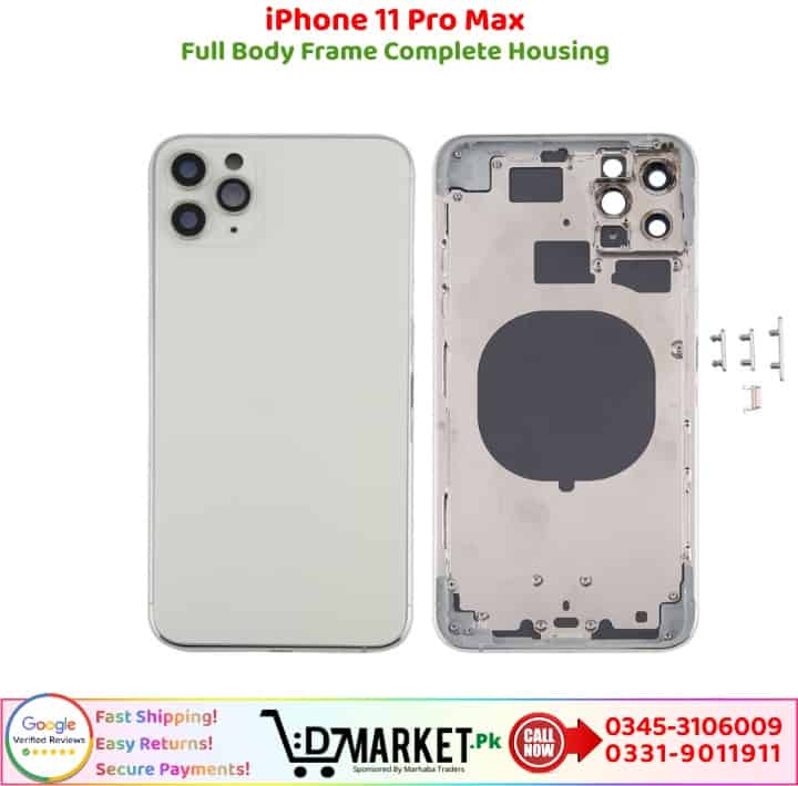iPhone 11 Pro Max Full Body Frame Housing Price In Pakistan