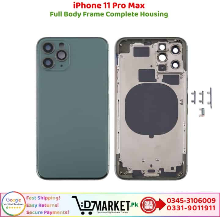 iPhone 11 Pro Max Full Body Frame Housing Price In Pakistan