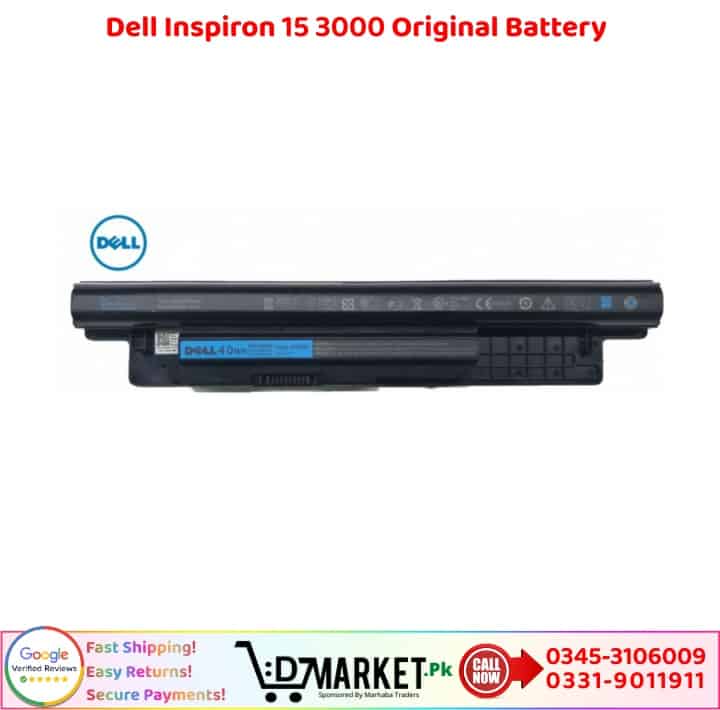 Dell Inspiron 15 3000 Original Battery Price In Pakistan