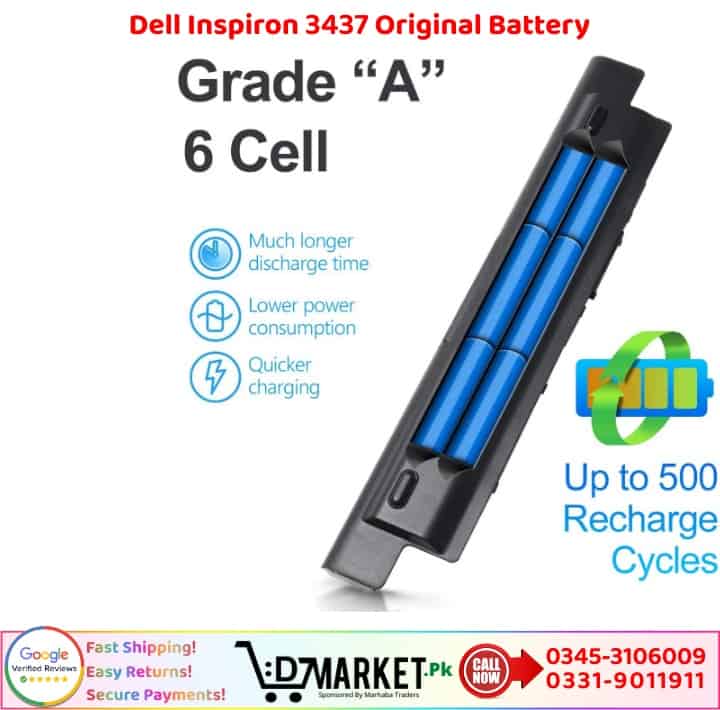 Dell Inspiron 3437 Original Battery Price In Pakistan
