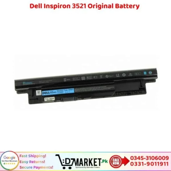 Dell Inspiron 3521 Original Battery Price In Pakistan