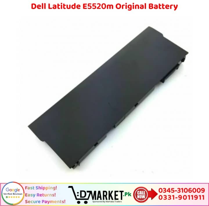 Dell Latitude E5520m Original Battery Price In Pakistan