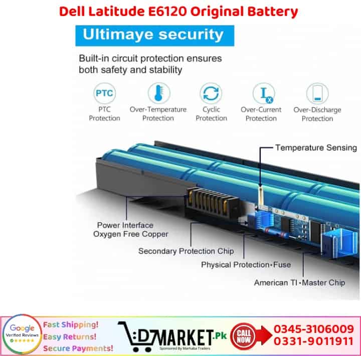Dell Latitude E6120 Original Battery Price In Pakistan
