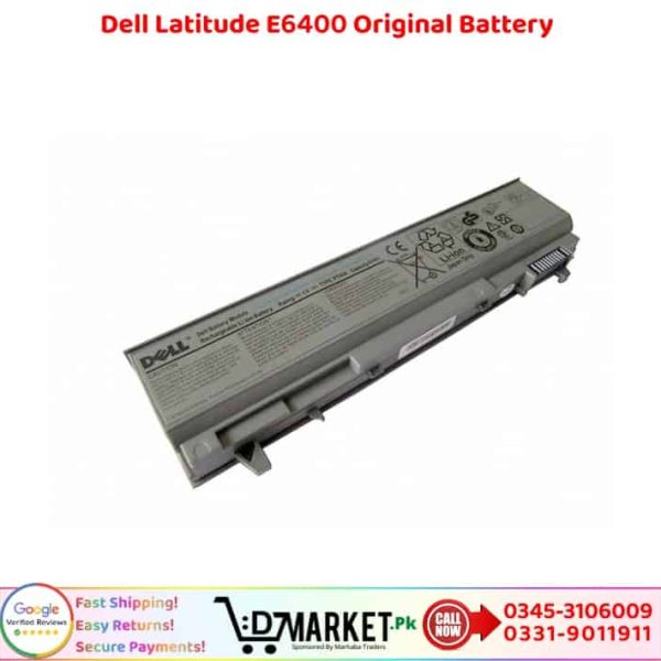 Dell Latitude E6400 Original Battery Price In Pakistan