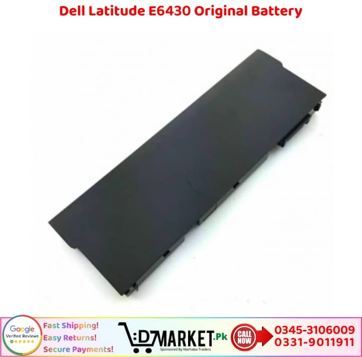 Dell Latitude E6430 Original Battery Price In Pakistan
