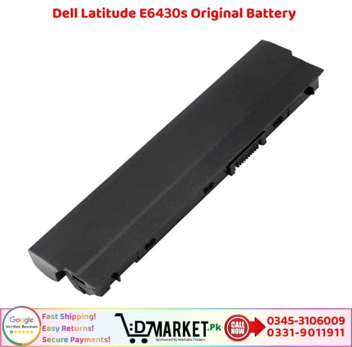 Dell Latitude E6430s Original Battery Price In Pakistan