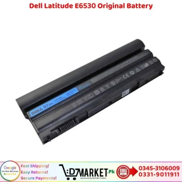 Dell Latitude E6530 Original Battery Price In Pakistan