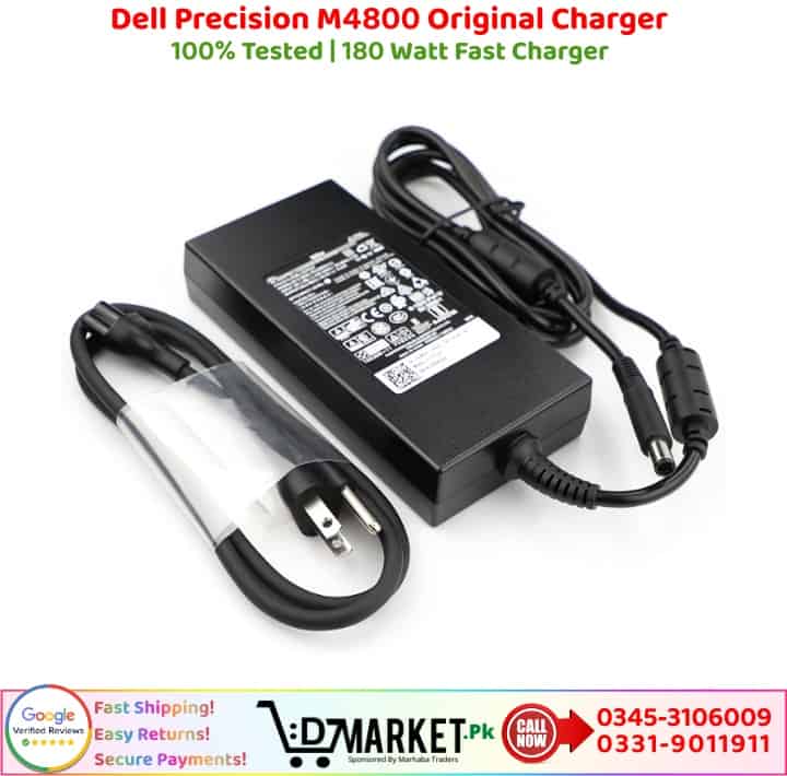 Dell Precision M4800 Original Charger Price In Pakistan