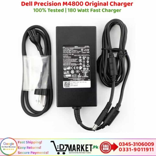 Dell Precision M4800 Original Charger Price In Pakistan