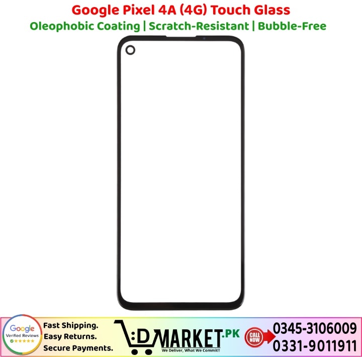 Google Pixel 4A (4G) Touch Glass Price In Pakistan