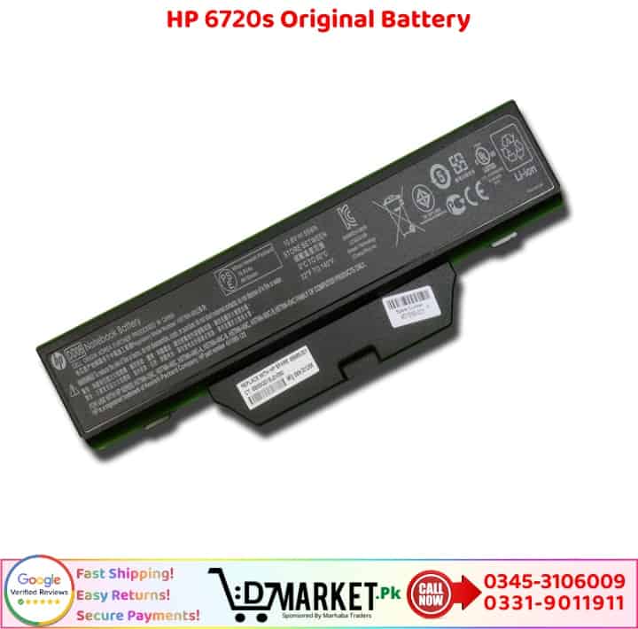 HP 6720s Original Battery Price In Pakistan