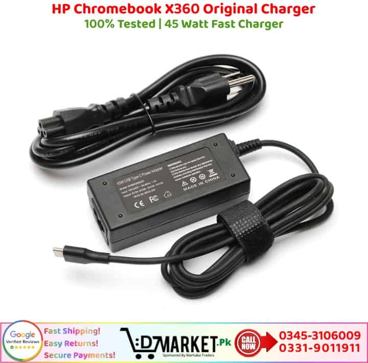 HP Chromebook X360 45 Watt Charger Price In Pakistan