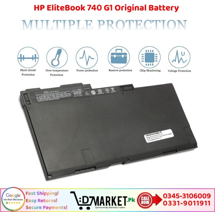 HP EliteBook 740 G1 Original Battery Price In Pakistan 1 1
