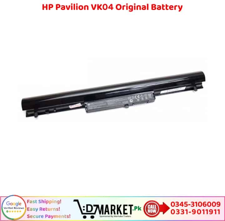 HP Pavilion VK04 Original Battery Price In Pakistan